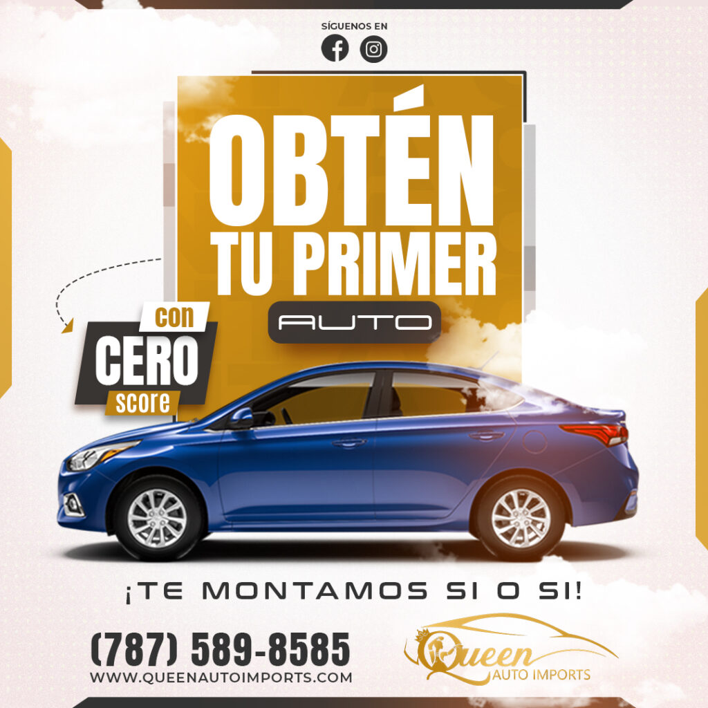 Obtén tu primer auto con 0 score